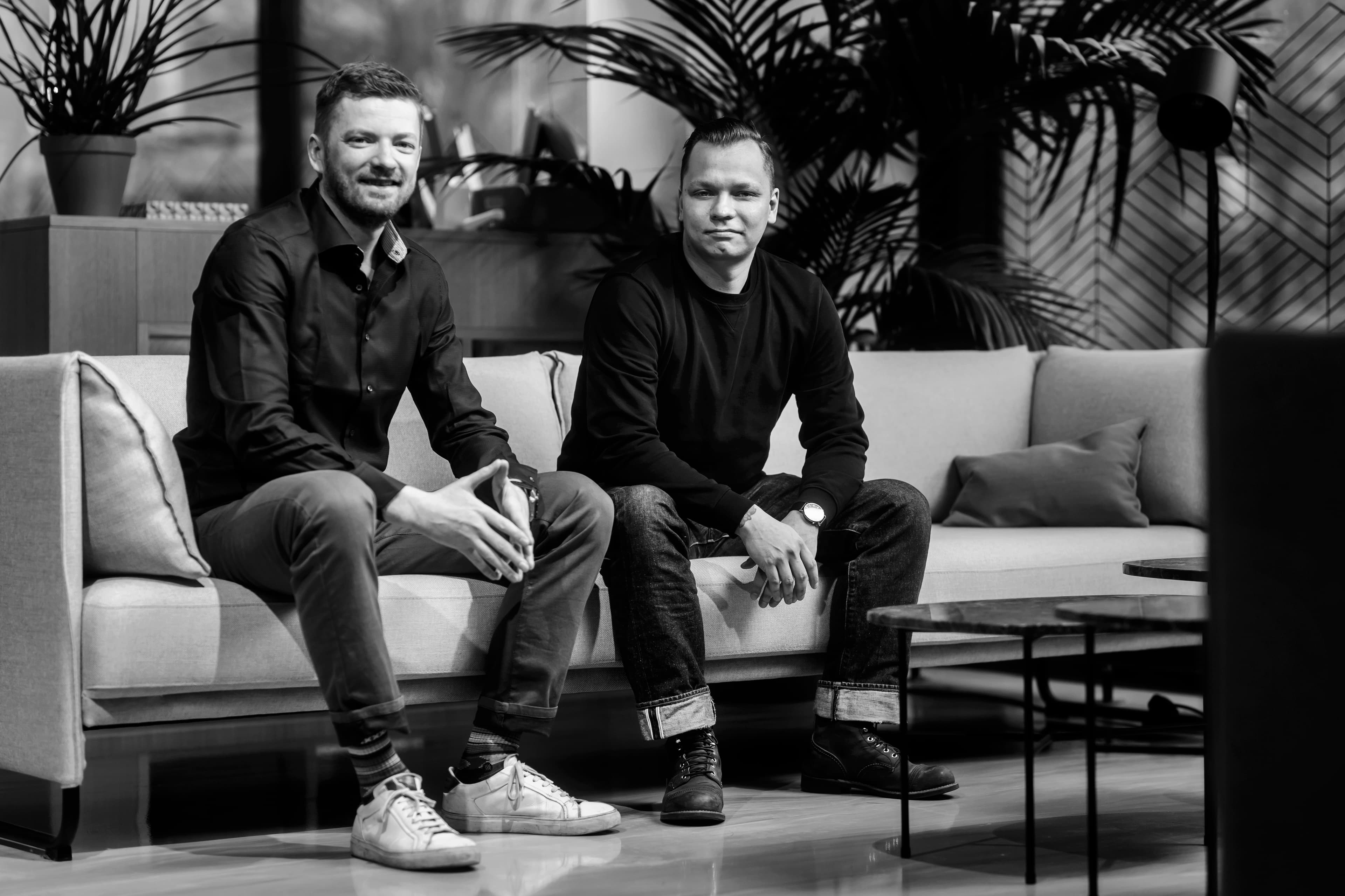 Supernomial founders Max and Jaani