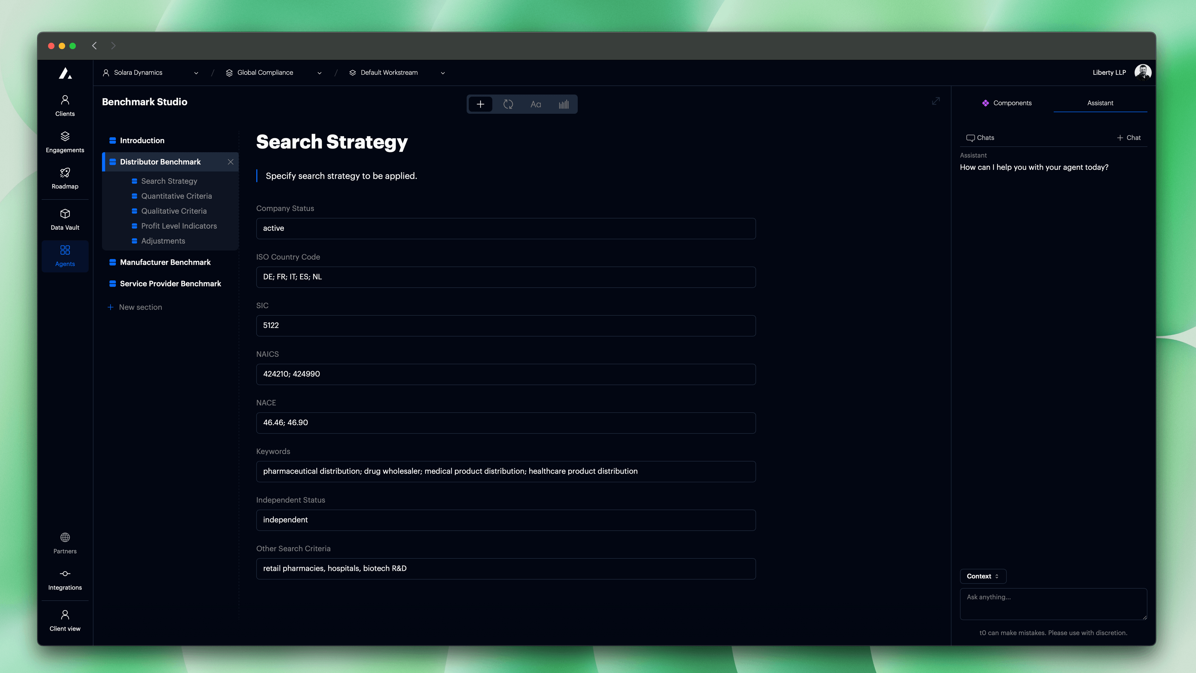 Benchmark Studio screenshot 1