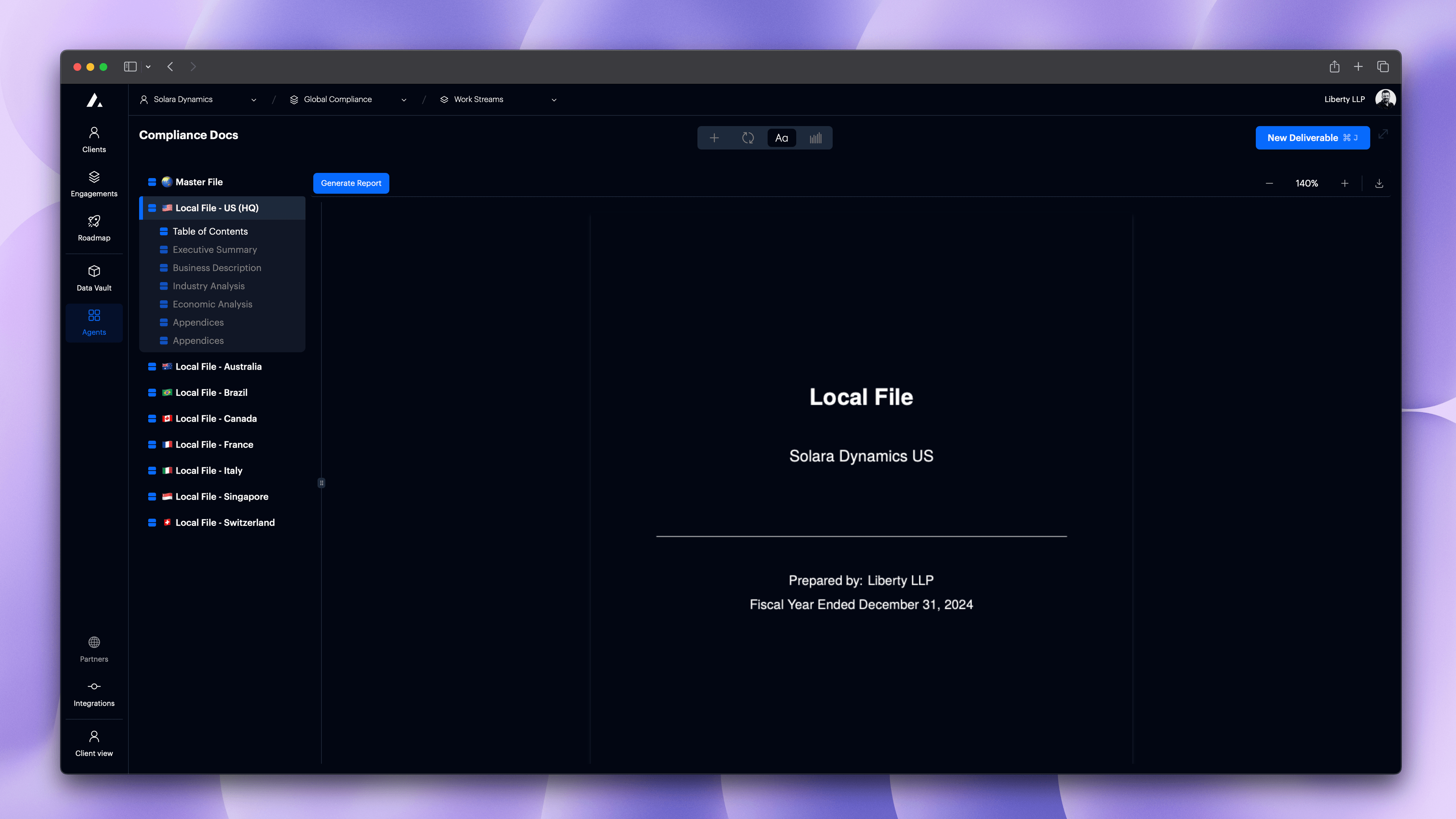 Compliance Studio screenshot 2