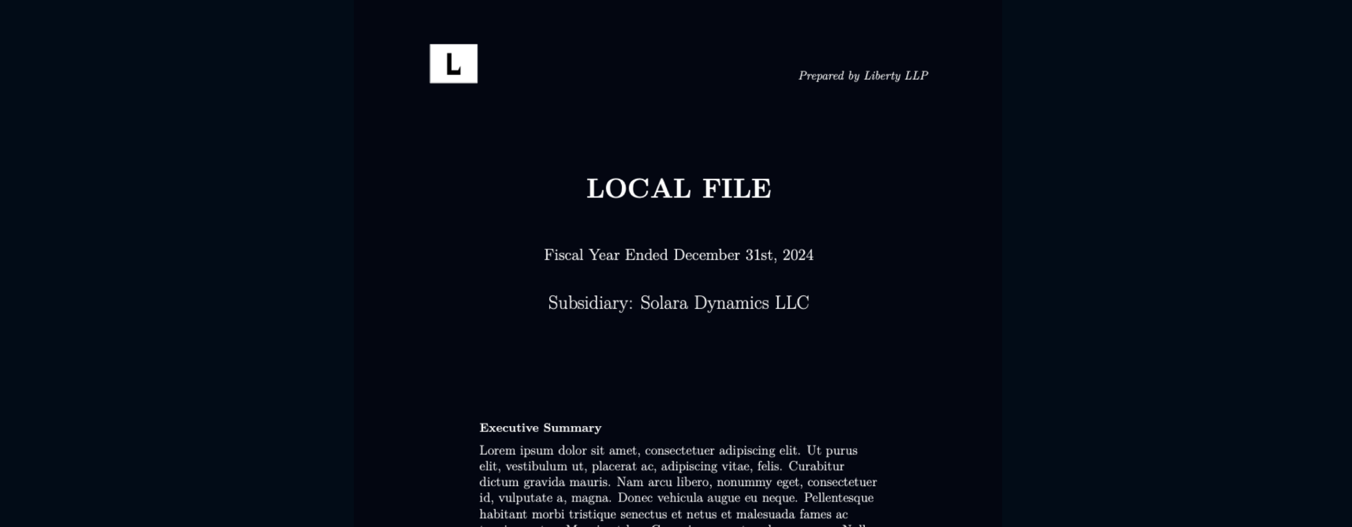 Feature placeholder